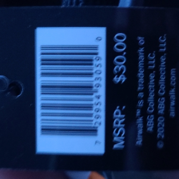 NWT Airwalk oversized waist bag/fany pack yellow with Airwalk smiley faces - Picture 8 of 8